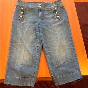 Chico’s Platinum Crop Jeans
